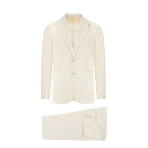 Tagliatore Men Vesuvio Single-Breasted Linen Suit